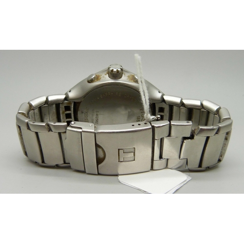 987 - A stainless steel Tissot chronograph wristwatch