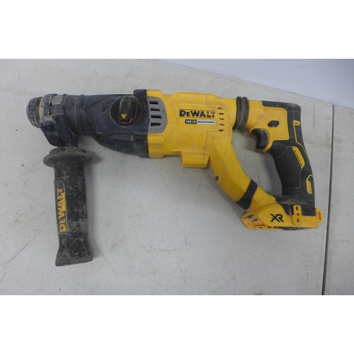 2002 - A Dewalt DCH273 cordless hammer drill, a Dewalt DCH263 cordless breaker drill, a Dewalt DCD795 18v c... 