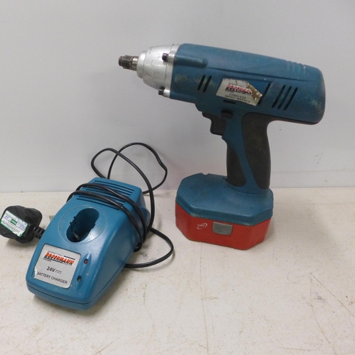 2033 - 2 Power tools and car maintenance equipment including Porter Cable (7424XP) orbital polisher, Boschm... 