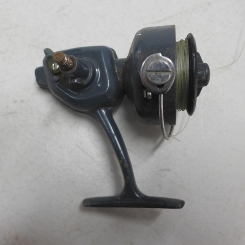 2093 - Three vintage fishing reels including Mitchell, Noris and Olympic