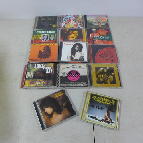 2105 - 4 Boxes of assorted CDs, approx. 200 in total, across all types of music