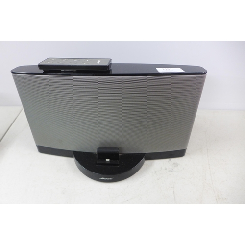 2107 - Two iPod dock speakers, a Bose Sound Dock Series 3 with remote - W and a Pure Contour 100Di