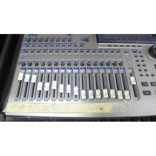 2110 - An Akai Professional DPS16 digital personal studio and protective case