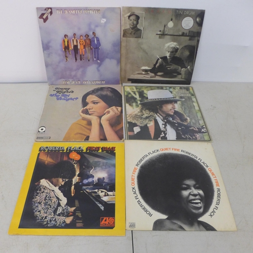 2145 - A large collection of assorted LP records and 7