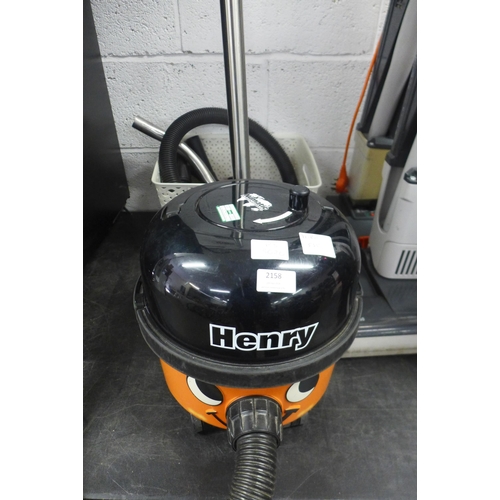 2158 - A Henry HVR160-11 vacuum cleaner