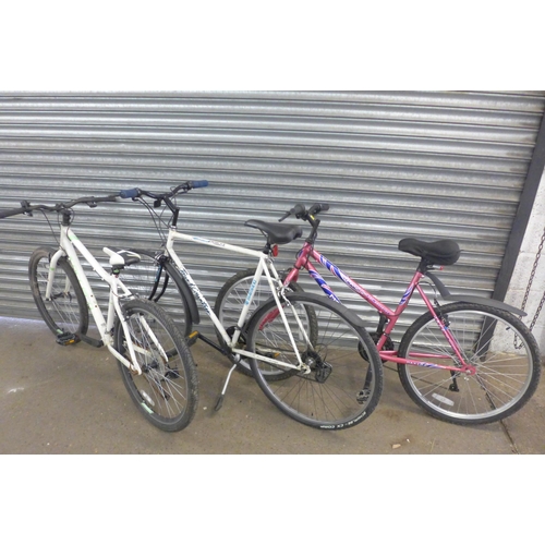 2176 - A Carrera 7005 TSIX aluminium framed MTB, a Maxima Jazz ladies MTB and a Townsend Town and Country r... 