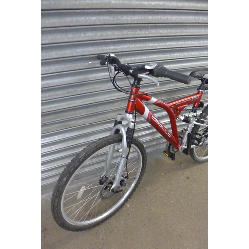 2180 - A gent's Apollo Eco 7005 aluminium framed bike with full suspension and front disc brake  - Police r... 