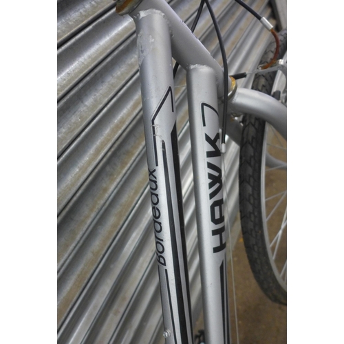 2182 - A women's Hawk Bordeaux hybrid bike