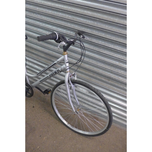 2182 - A women's Hawk Bordeaux hybrid bike