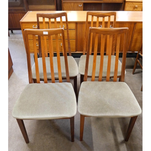 27 - A set of four G-Plan Fresco teak dining chairs