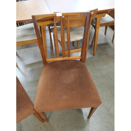 52 - A pair of Gordon Russell teak side chairs