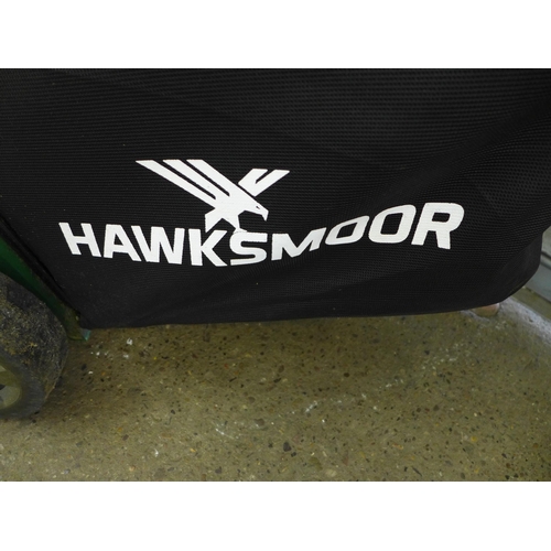 2239 - A Hawksmoor 8185 (XS240B) petrol driven lawn mower with a 40cm cutting width