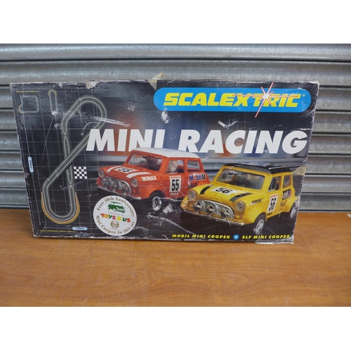 2267 - Three Scalextric sets including Speed Machines, Mini Racing and Micro Scalextric Rally Masters