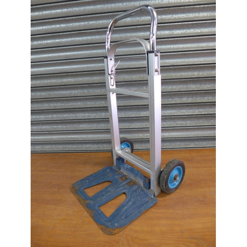 2280 - An Einhell BTHT90 folding sack trolley