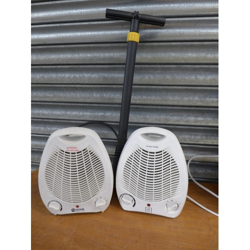 2294 - 4 Heaters including Delonghi 800w oil filled radiator and 3 fan heaters