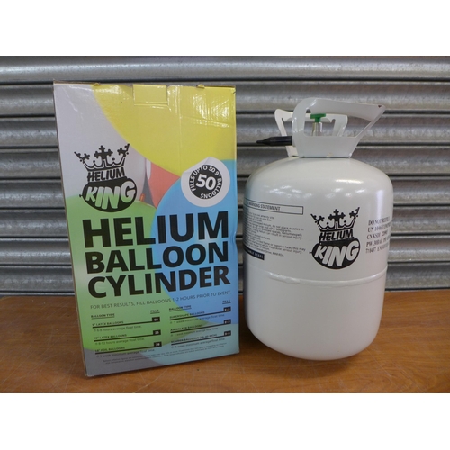 2304 - 2 Helium King 9”helium balloon cylinders