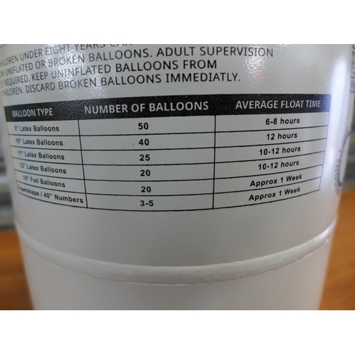 2304 - 2 Helium King 9”helium balloon cylinders