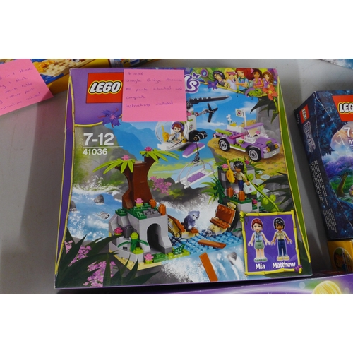 2080A - 7 Boxes of Lego including Lego Creator Elves Friends