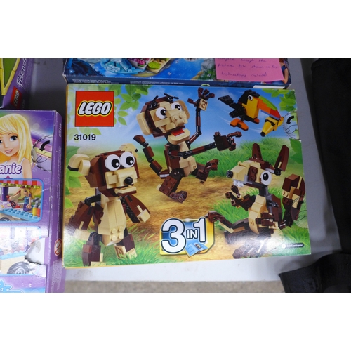 2080A - 7 Boxes of Lego including Lego Creator Elves Friends