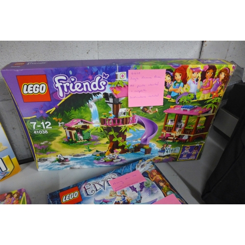 2080A - 7 Boxes of Lego including Lego Creator Elves Friends