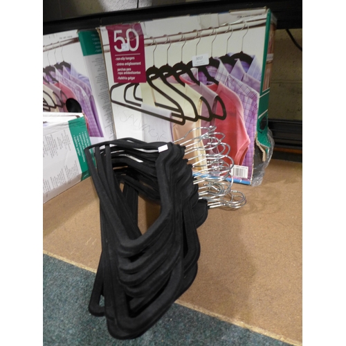 3017 - Flocked Hangers *Item is subject to VAT(319-220)