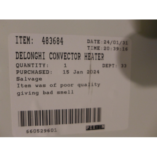 3019 - Delonghi Convector Heater (model:- HSX4324E) *Item is subject to VAT(319-215)