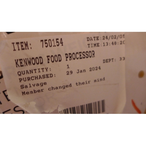 3036 - Kenwood Multipro Express Weigh Food Processor, original RRP £109.99 + VAT*Item is subject to VAT(319... 