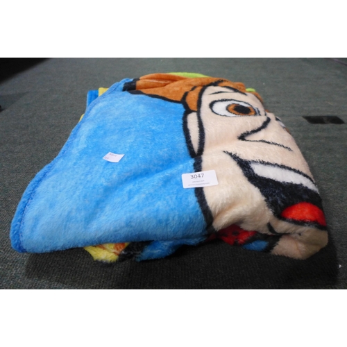 3047 - Toy Story Licensed Character Throw  *Item is subject to VAT(319-290)