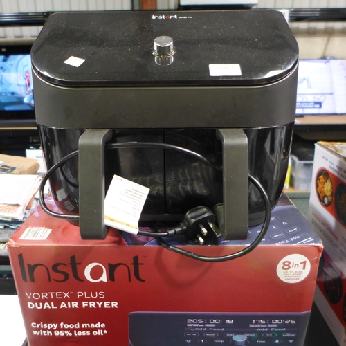 3070 - Instant Pot Air Fryer Double Oven, original RRP £149.99 + VAT *Item is subject to VAT(319-65)