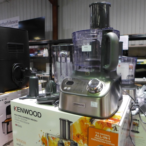 3081 - Kenwood Multipro Express Weigh Food Processor, original RRP £109.99 + VAT  *Item is subject to VAT(3... 