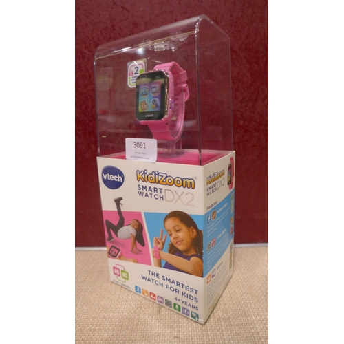 3091 - Vtech Pink DX2 Smart Watch  *Item is subject to VAT(319-434)