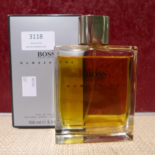 3118 - Hugo Boss Men's Number One EDT - 100ml  *Item is subject to VAT(319-454)