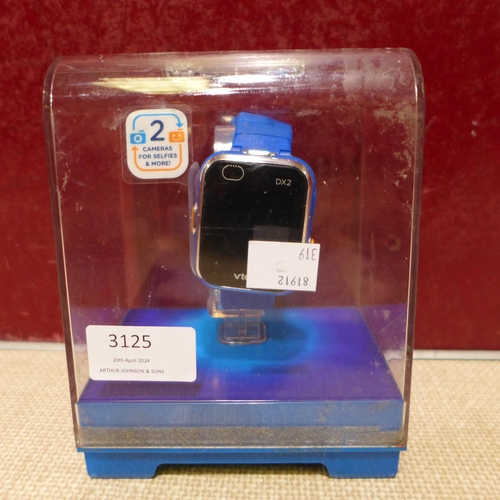 3125 - Blue Vtech DX2 smart watch (319-808)  * This lot is subject to vat