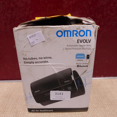 3143 - Omron Evolv Wireless BPM *Item is subject to VAT(319-165)