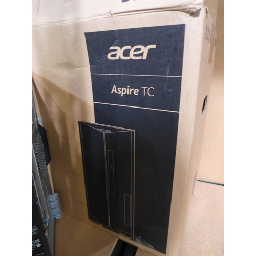 3161 - Acer Aspire Tower Computer with Keyboard & Mouse - Windows 11, Intelcore I7, 8GB Memory, 2TB Hard dr... 