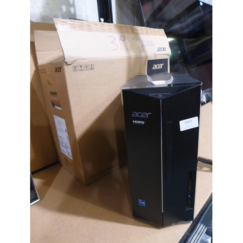 3161 - Acer Aspire Tower Computer with Keyboard & Mouse - Windows 11, Intelcore I7, 8GB Memory, 2TB Hard dr... 