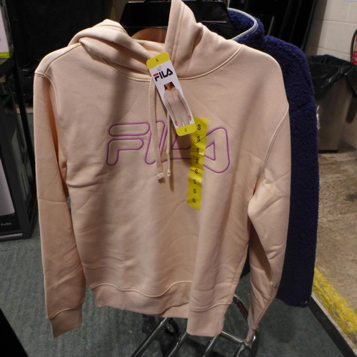 3226 - Four ladies tops inc: DKNY, Fila Hoodies and Champion fleece - mixed sizes. *This lot is subject to ... 