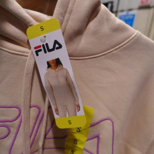 3226 - Four ladies tops inc: DKNY, Fila Hoodies and Champion fleece - mixed sizes. *This lot is subject to ... 