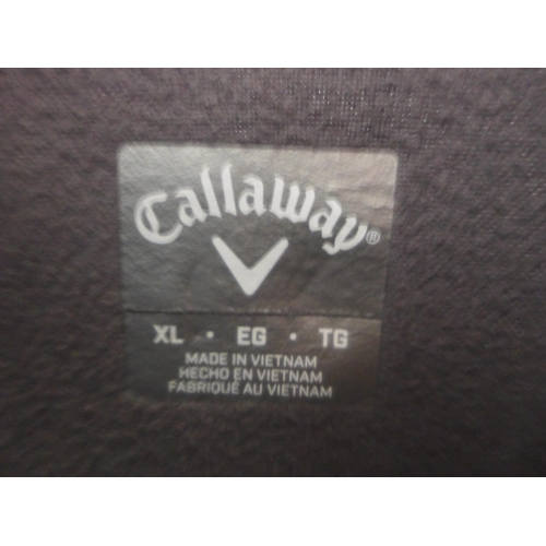 3228 - Four branded tops inc, North Face, Levi and Callaway - Mixed sizes. *This lot is subject to VAT