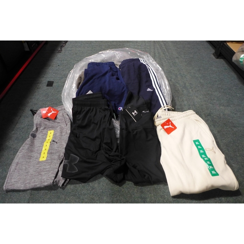 3233 - Assortment of branded joggers inc, Under Armour, Jack Wills and Puma - mixed sizes and styles. *This... 