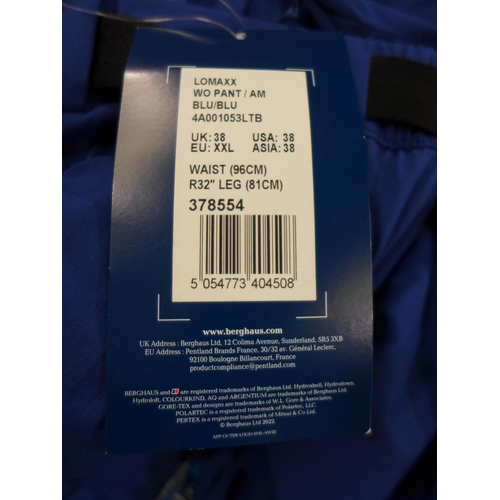 3256 - Quantity of men's Blue Berghaus Lomaxx pants - Mixes sizes. *This lot is subject to VAT