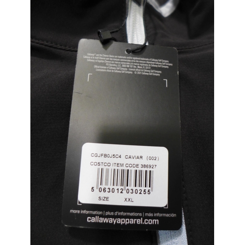 3257 - Quantity of men's blue and black Callaway zip up tops - Mixed sizes. *This lot is subject to VAT