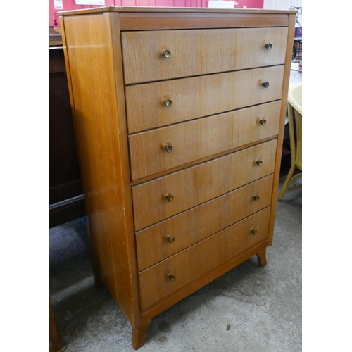 63A - A Lebus oak chest of drawers