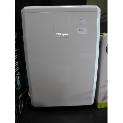 3273 - Dimplex Everdri 10L Dehumidifier,  original RRP £104.16 + vat  *Item is subject to VAT(319-408)