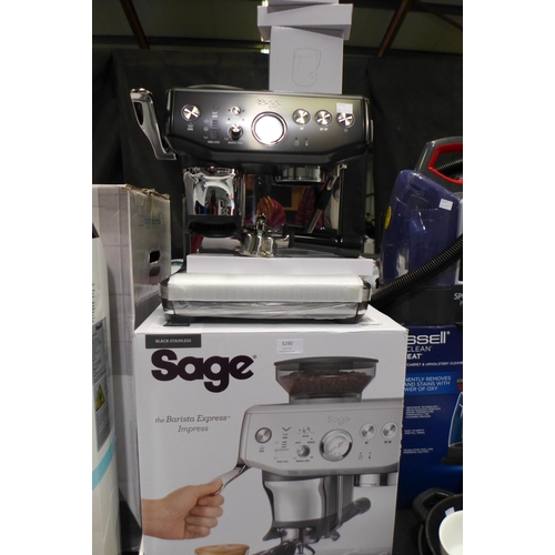 3290 - Sage Barista Impress Coffee Machine , original RRP £539.99 + VAT *Item is subject to VAT(319-500)