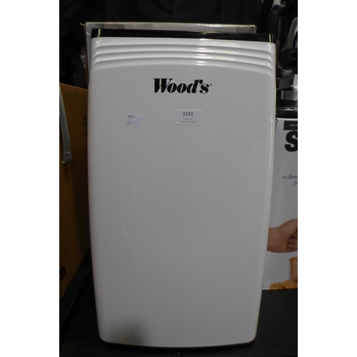 3291 - Woods Mdk26 White Dehumidifer, original RRP £249.99 + VAT *Item is subject to VAT(319-499)