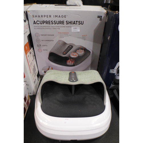 3294 - Sharper Image Accupressure Foot Massager *Item is subject to VAT(319-495)