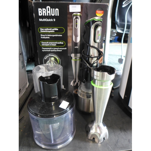 3300 - Braun Hand Blender  *Item is subject to VAT(319-422)