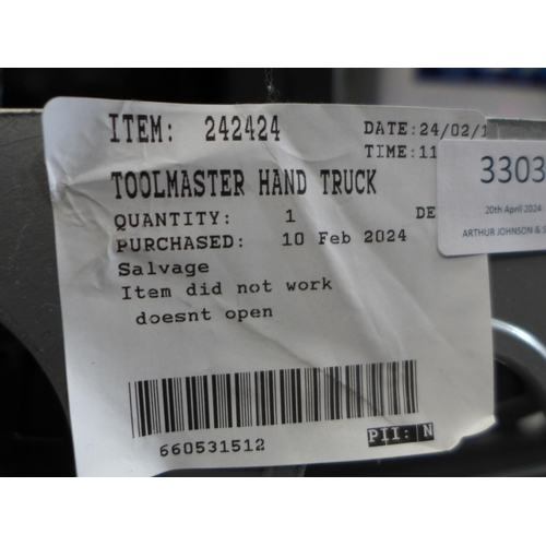 3303 - Toolmaster Hand Truck *Item is subject to VAT(319-405)