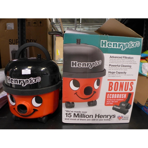 3306 - Henry Micro Hi-Flo Vacuum Cleaner, original RRP  £139.99 + VAT *Item is subject to VAT(319-516)